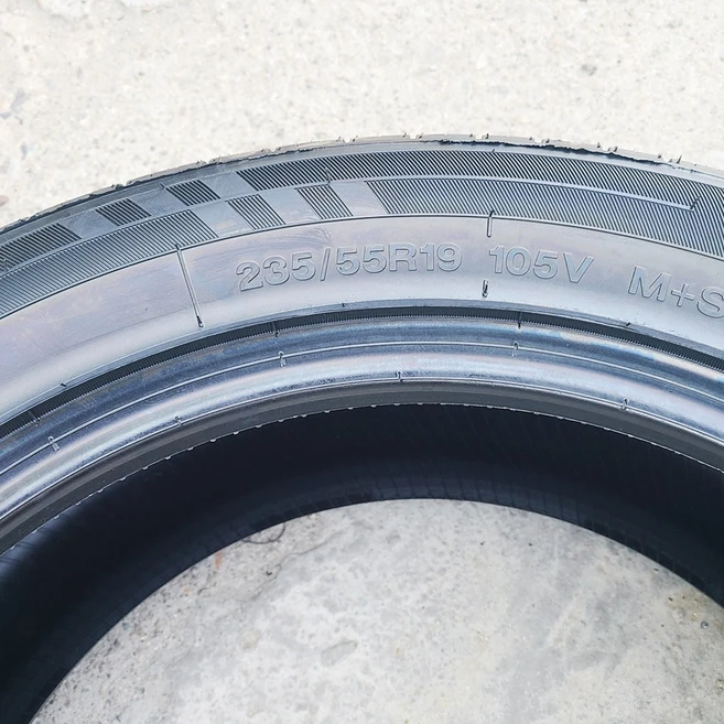 정품 신품타이어 235/55R19 싼타페 카니발 쏘렌토 맥스크루즈 2355519, 택배배송, 1개