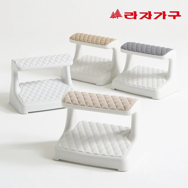 라자가구 오즈 자세교정 2단 발목 쿠션 발받침대, 일반형(화이트)