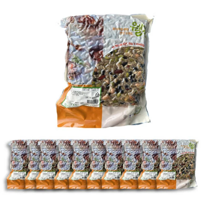 그린웰푸드 웰찬 모듬콩조림 2kg 1박스 10개입, 1개, 20kg