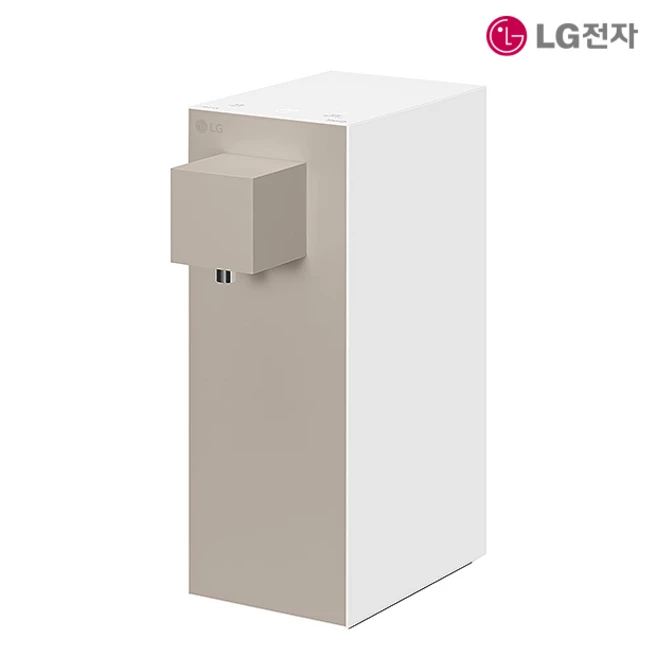 LG 퓨리케어 오브제컬렉션 정수기(라이트온 정수전용) WD120M, 카밍 클레이 브라운