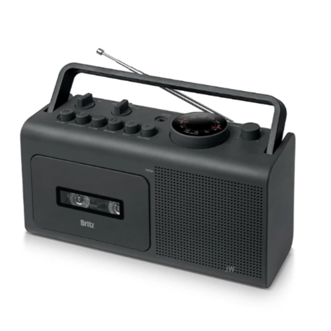 브리츠 휴대용 라디오 카세트 플레이어, (BZ-C4900RT) 1개