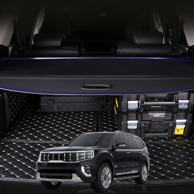 SWCAR 모하비더마스터 트렁크 러기지스크린 트렁크정리 트렁크가림막, 1개