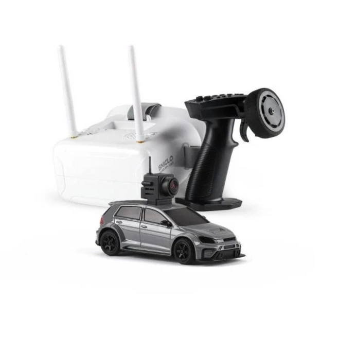 FPV RC카 드론 카메라 RC SNICLO CA51 143 4WD 1 인칭 시점 자동차 포함 고속 제어 어린이용 레이싱 장난감 2.4GHz, 1개, 2) FPV white