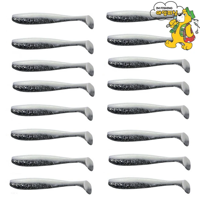 JRC엘리게이터 멸치웜 55mm/고객님이 선택한 진짜같은 가짜미끼 /ESSN55우럭 갯바위낚시 쏘가리웜, 401, 1개