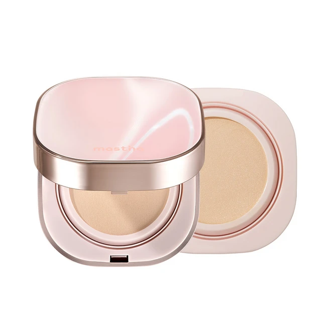 [공식판매처] 매스티나 내추럴 글로우 쿠션 SPF 50+ /PA++++ (본품 15g+리필 15g), 1개, 23호 미디엄