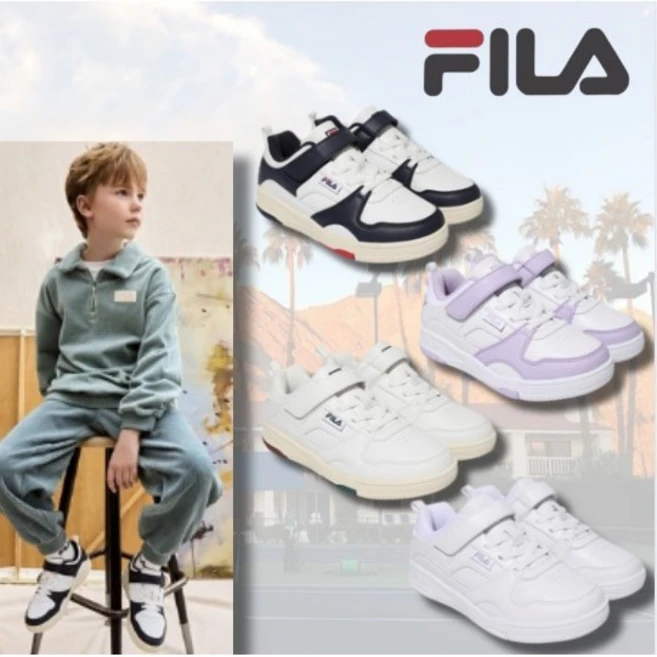 [브랜드정품/빠른출고] 휠라 FILA 키즈 아동 운동화 찍찍이 신발 추천 4 Colors 남아 여아 초등학생 데일리 슈즈