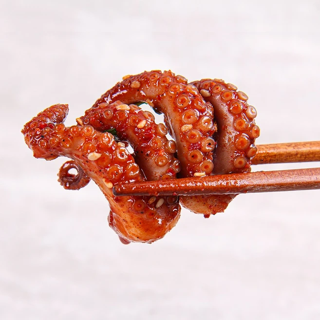 [바다몰] 맛있게 매운 양념주꾸미 주꾸미명가 보통맛, 500g, 3개