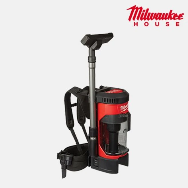 밀워키 FUEL 백팩 진공 청소기 베어툴 M18 FBPV-0G0, 1개