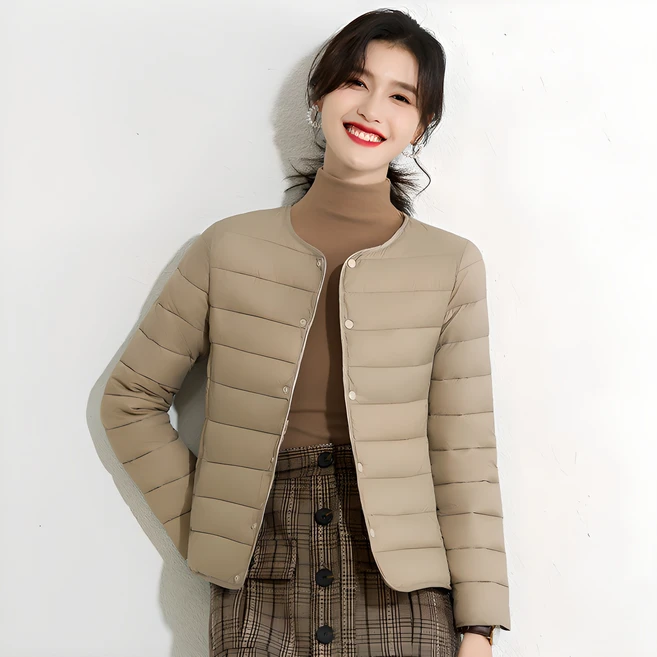 이더커머스 여성 경량 패딩 자켓