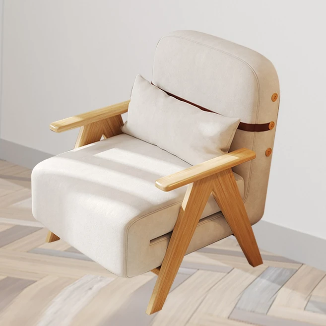 Allora 포근한 접이식 소파 베드 쇼파 1인용 침대 2인용 패브릭 겸용 침대형 원목