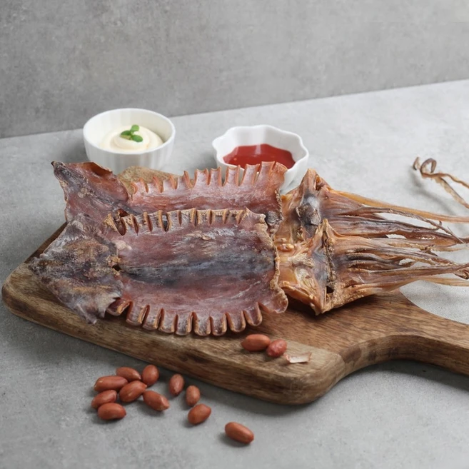 바다대로 쫄깃쫄깃 맛있는 당일바리 건조 오징어, 1박스, 건조오징어 특5미 375g