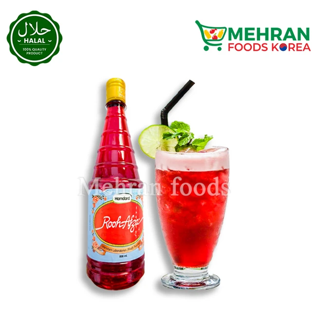 HAMDARD Rooh Afza Fruit Syrup 800ml / 루 아프자, 1개