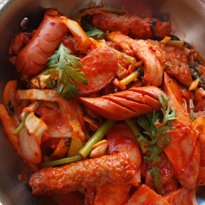 의정부 정통부대고기 부대볶음 2인분, 1개, 1.2kg