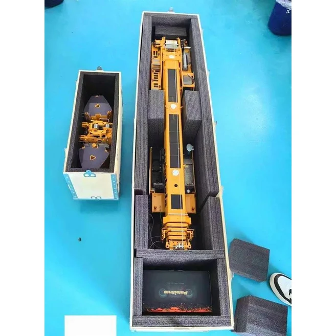 114 RC LTM1350 6 축 유압식 전기 금속 모델 조명 및 사운드 시스템 성인용 자동차, 01 RC Crane