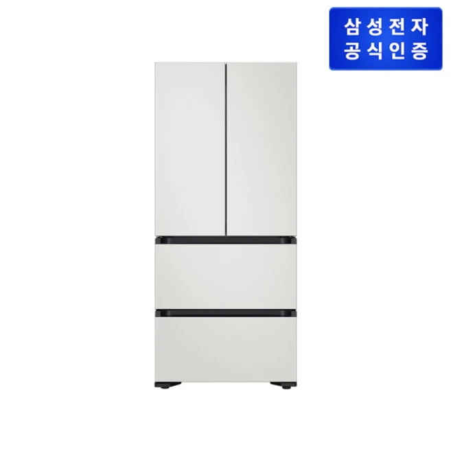 [삼성전자] [583L] 비스포크 AI 김치플러스 4도어 김치냉장고 RQ58DB94U1AP [AI 정온 모드][에센셜 색상 선택], 색상:에센셜 베이지