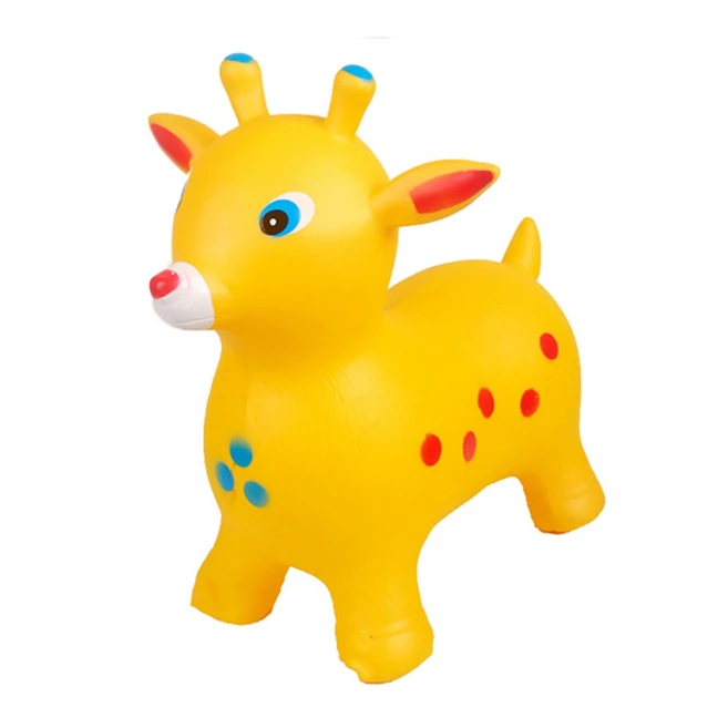 베이비캠프 신나는 점핑 사슴타기, YELLOW, 1개