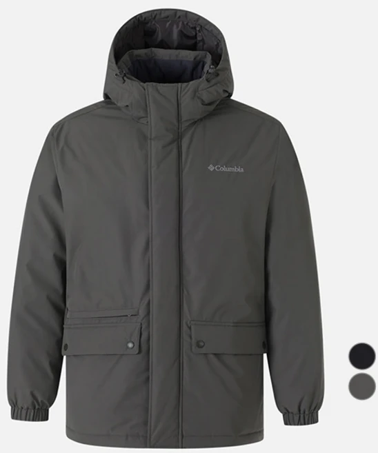 컬럼비아 남녀공용 유니 후드 멀티 하프패딩 C54-YUD308