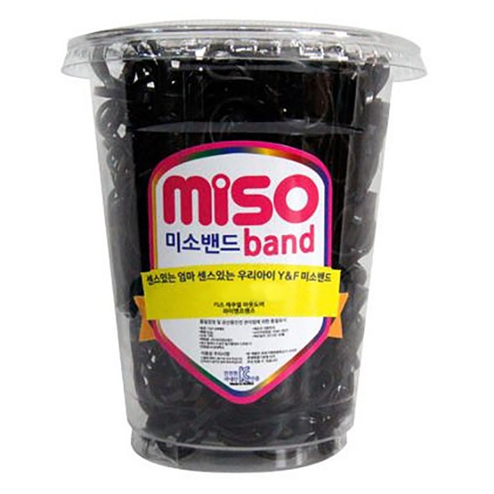 미소밴드 여아용 헤어끈 100g