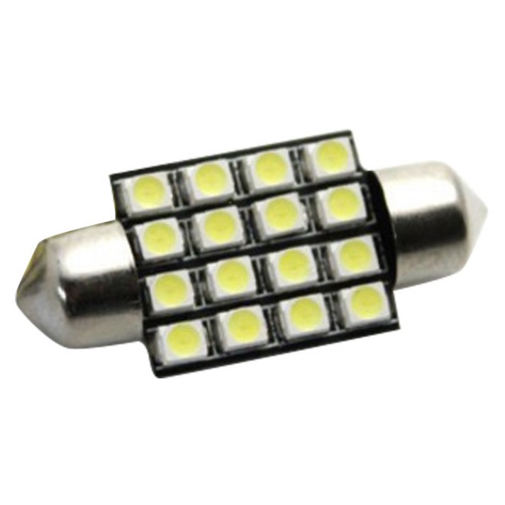 LED 차량용 실내등, 36mm 16LED, 1개