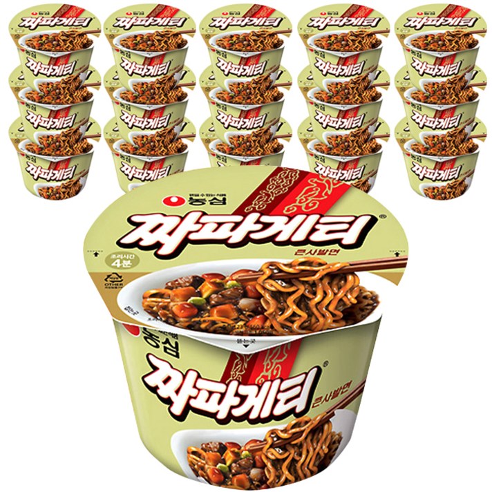 농심 짜파게티 큰사발면, 16개