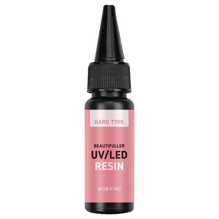 뷰티풀러 네일 UV/LED 레진 하드 타입 25ml, 1개