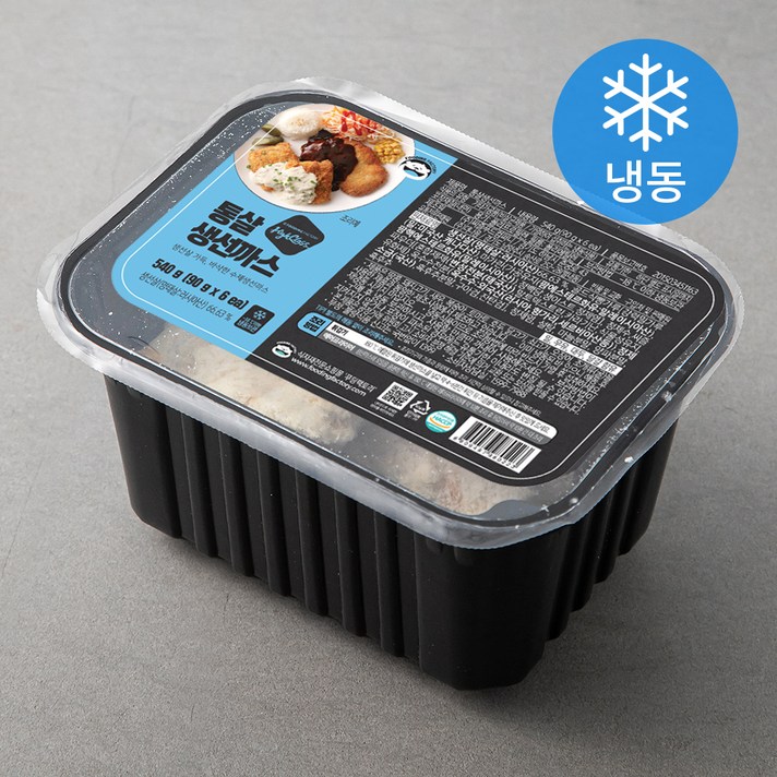 푸딩팩토리 통살 생선까스 (냉동), 90g, 6개