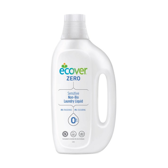에코버 제로 액상 유아 세탁 세제 1500ml, 1개