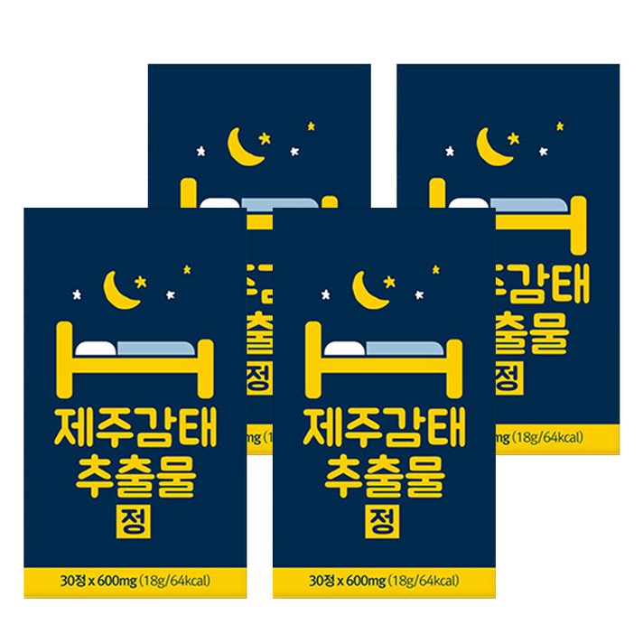 제주감태 추출물 정, 30정, 4개