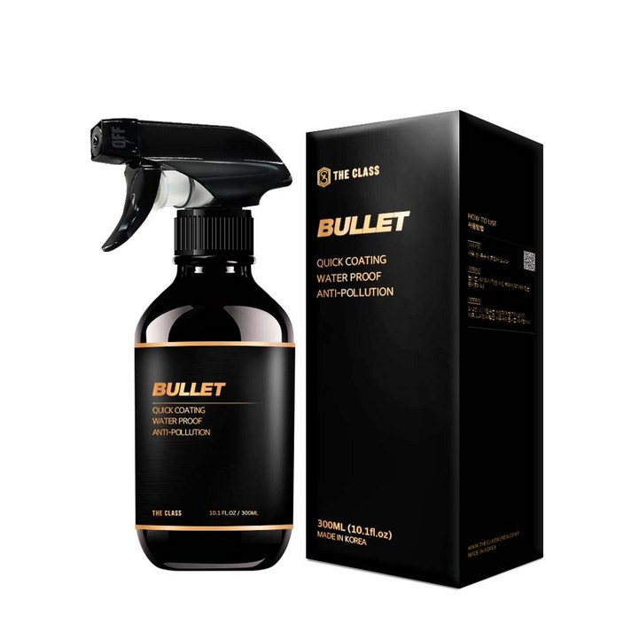 더클래스 불렛 차량용 초고속 코팅 물왁스, 300ml, 1개