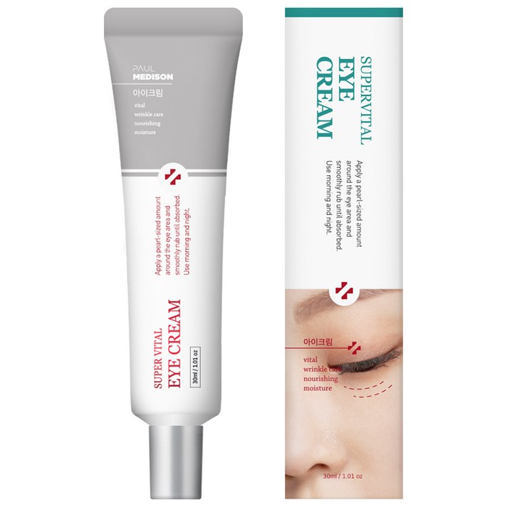 폴메디슨 슈퍼바이탈 영양 탄력케어 아이크림, 30ml, 1개