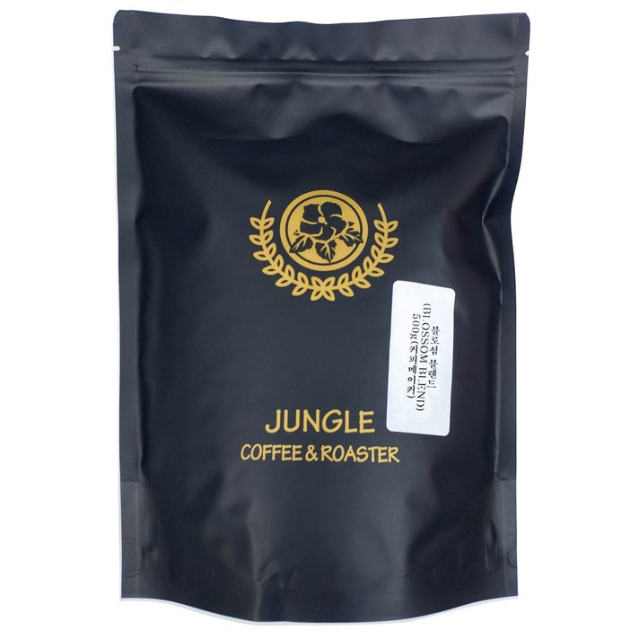 정글인터내셔널 블로섬 블렌드 원두, 커피메이커, 500g
