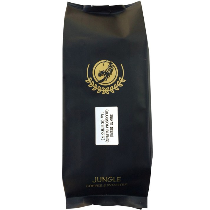 정글인터내셔널 블로섬 블렌드 원두, 커피메이커, 1kg