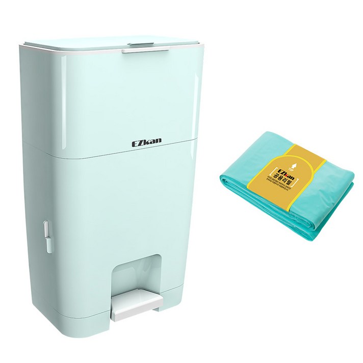 이지캔 기저귀 쓰레기통 EZ-270, 민트, 27L