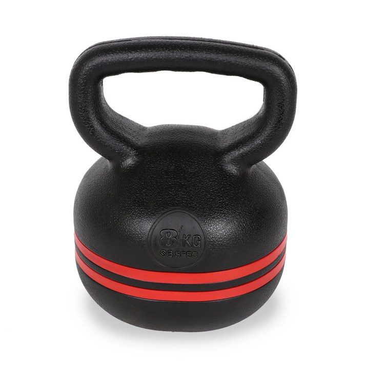 아리프 레드라인 케틀벨, 혼합 색상, 8kg, 1개