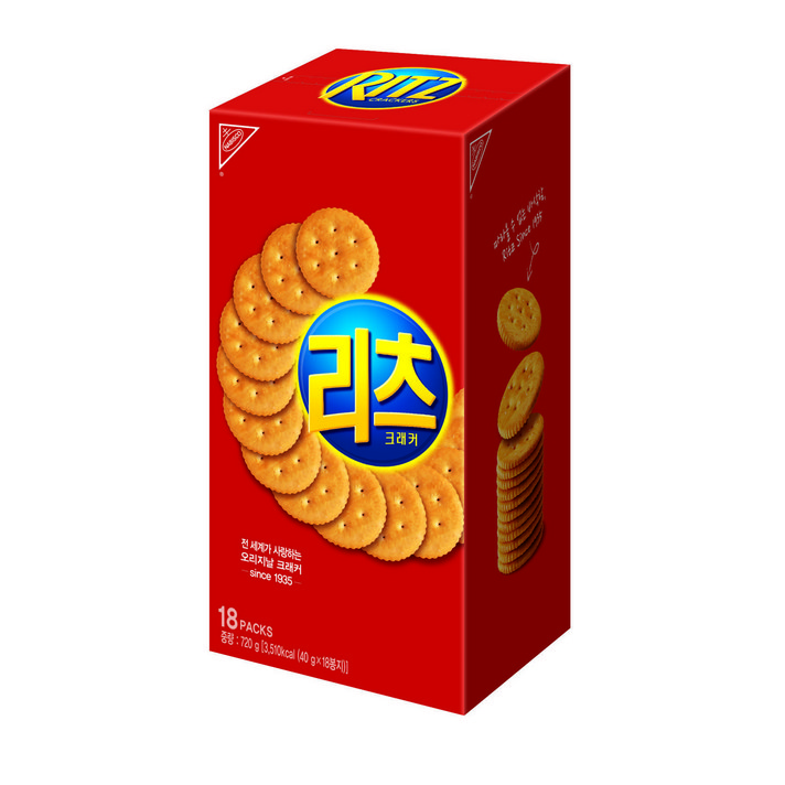 리츠 크래커, 40g, 18개입