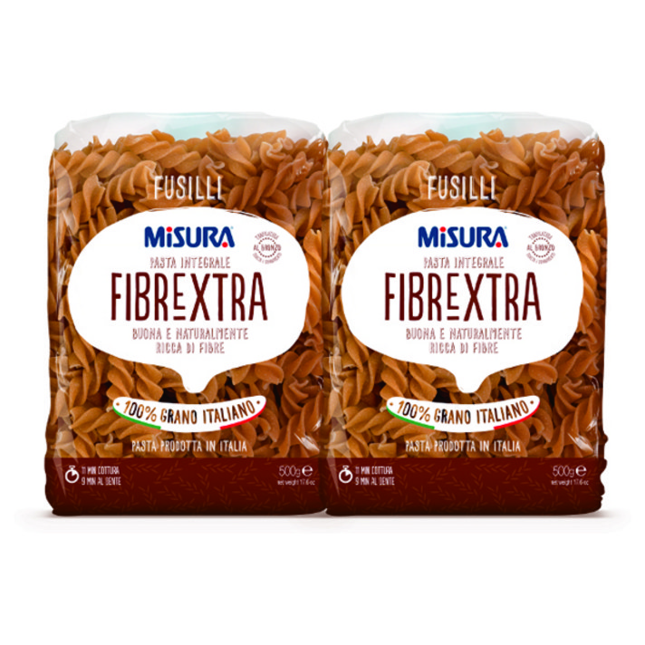 미주라 통밀푸질리, 500g, 2개입