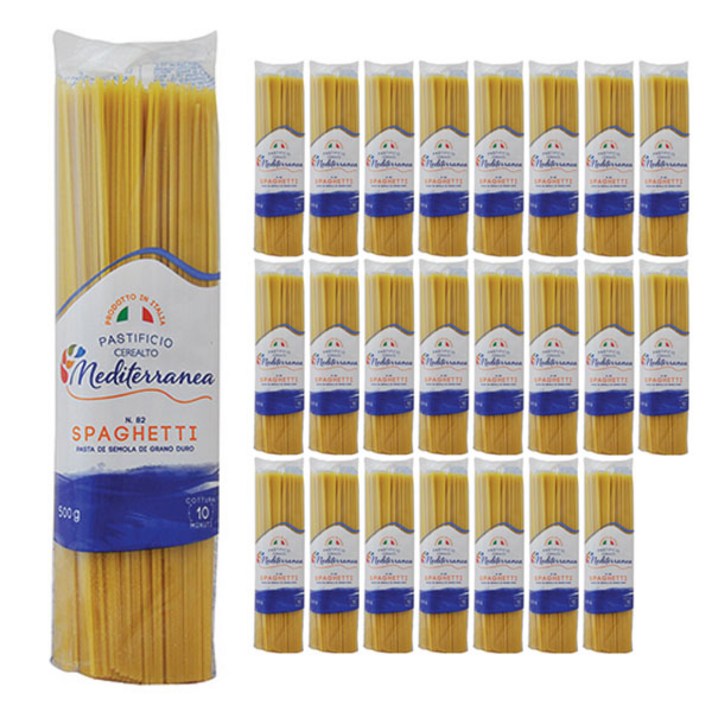 메디테라니아 스파게티, 500g, 24개입