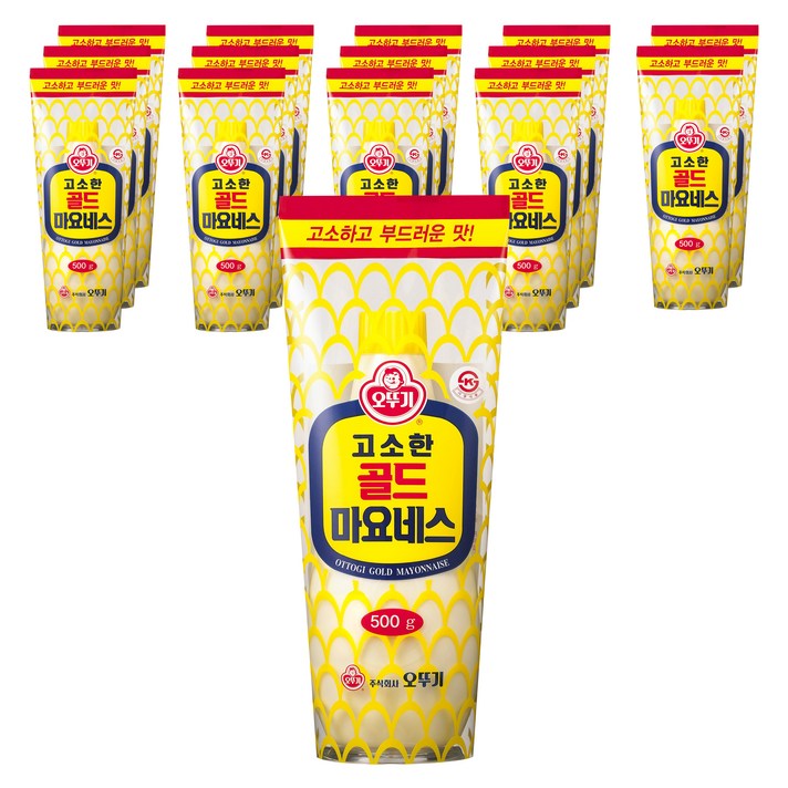 오뚜기 골드 마요네즈, 500g, 15개