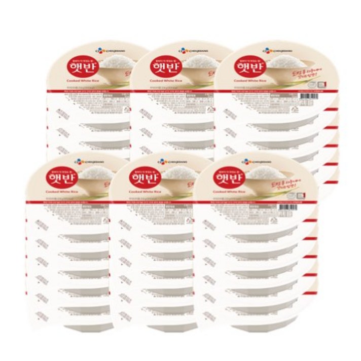 햇반, 210g, 36개