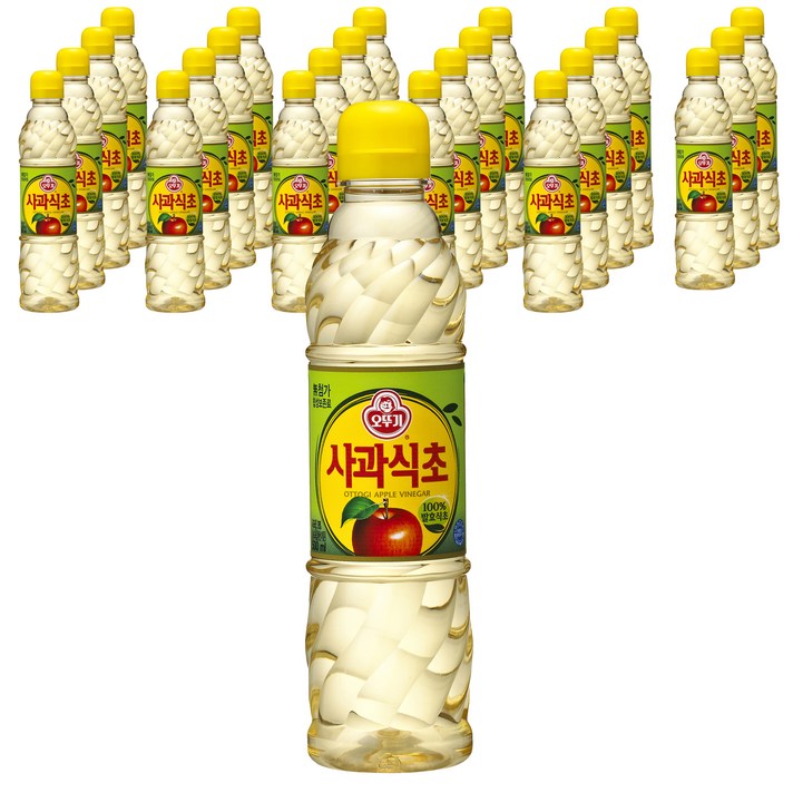 오뚜기 사과식초, 24개, 500ml
