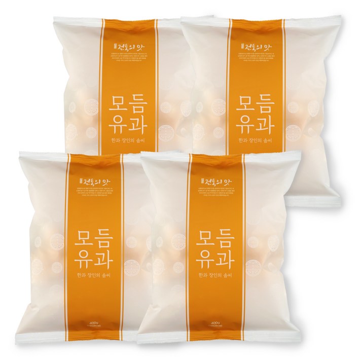 해오름한과 모듬유과, 400g, 4개