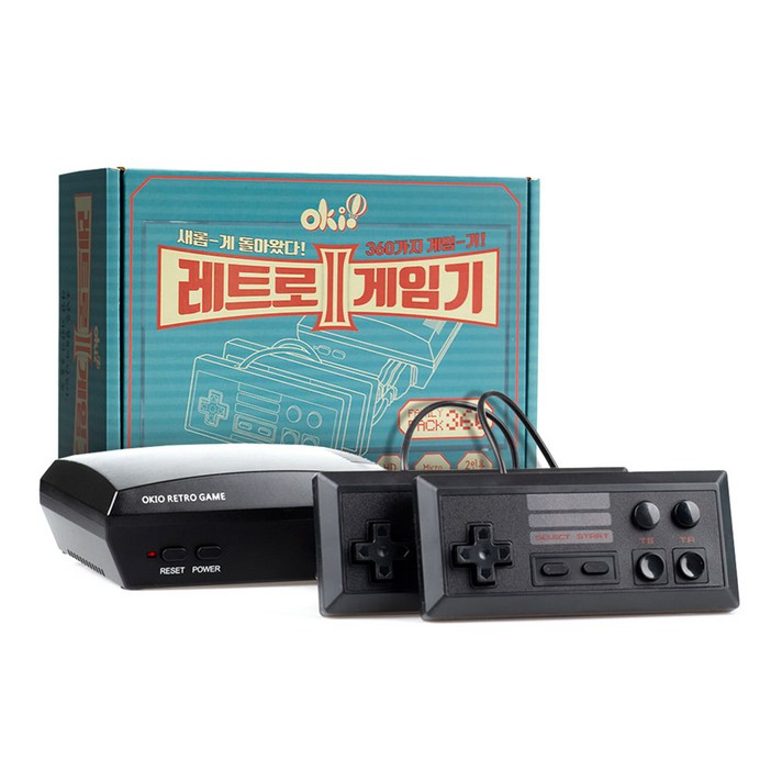 okio 레트로 가정용 게임기 2 360 GC05