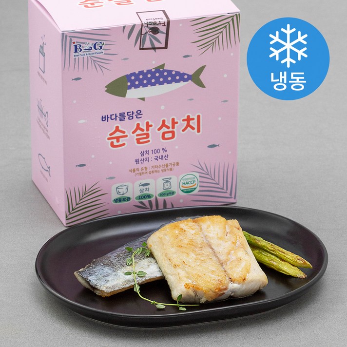 바다를 담은 순살 삼치 (냉동), 300g, 2박스