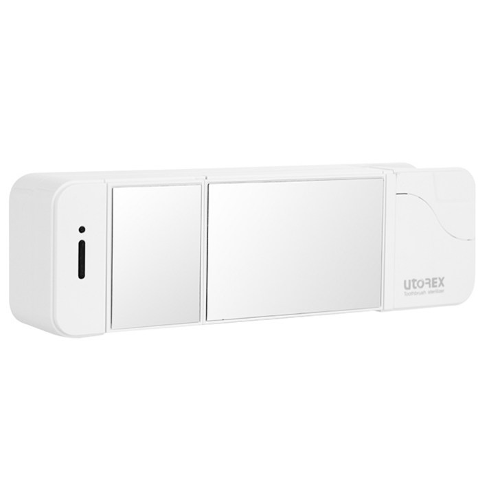 유토렉스 가정용 헤드형 칫솔살균기 UTC-5350W, 화이트