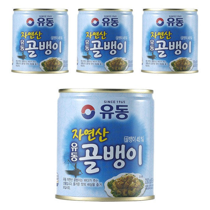 유동 골뱅이, 230g, 4개