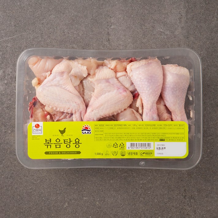 사조 닭고기 볶음탕용, 1,000g, 1개