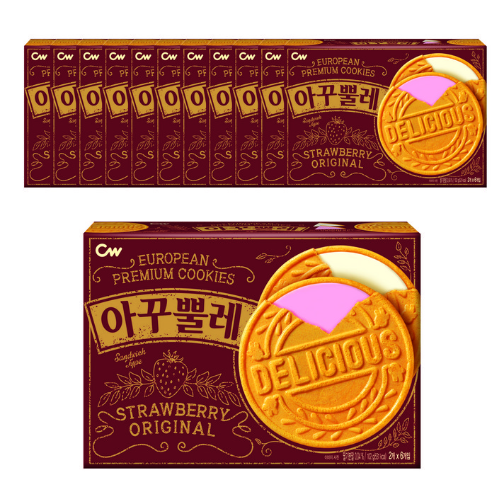 청우식품 아꾸뿔레, 102g, 12개