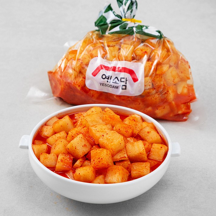 예소담 시원한 깍두기, 1.2kg, 1개