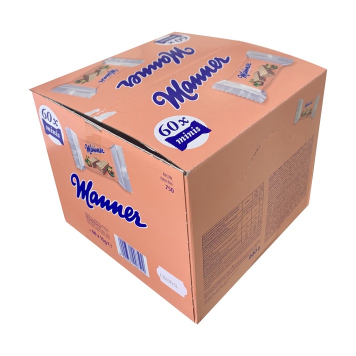 마너 웨이퍼 헤이즐넛 나폴리타너 15g x 60p, 900g, 1개