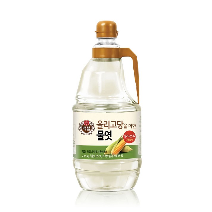 백설 올리고당을 더한 물엿, 2.45kg, 1개